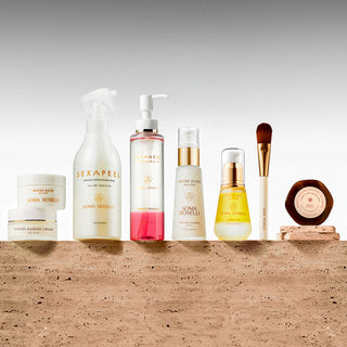 The Complete Care Kit on stone surface