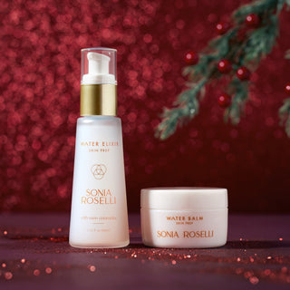 Hydration Heroes Red Holiday Background