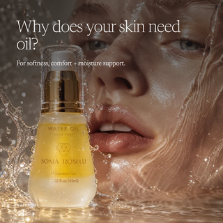 Water Oil Skin Prep Facial Serum-Oil