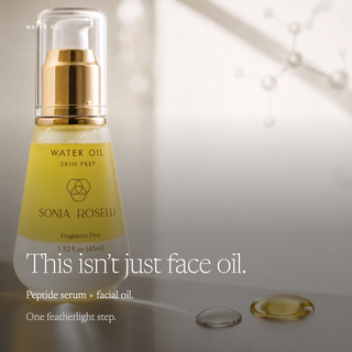 Water Oil Skin Prep Facial Serum-Oil