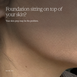Water Oil Skin Prep Facial Serum-Oil