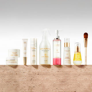 Full Sonia Roselli skincare collection including cleansing oil, exfoliating gel, eye gel, hydrating treatments, and barrier creams for radiant, nourished skin.