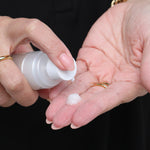 PHA-based gel texture for chemical exfoliation on sensitive skin without stinging.