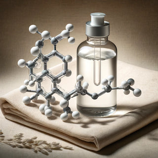 Scientific looking illustration of lactobionic acid 