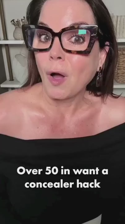 Video thumbnail of Sonia Roselli sharing concealer hack for women over 50