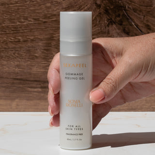 Sexapeel Gommage Peeling Gel — gentle exfoliation for sensitive skin by Sonia Roselli.